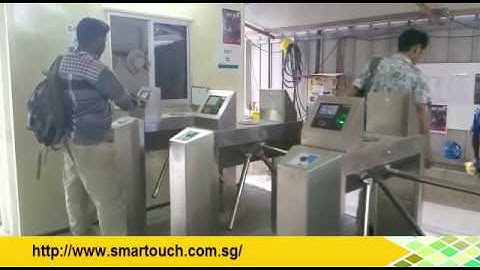 BCA EPSS Project : Biometric Face Recognition integrated with tripod live demo