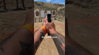 Entry/Exit drills #carryoptics #2astrong #selfdefense #vortex