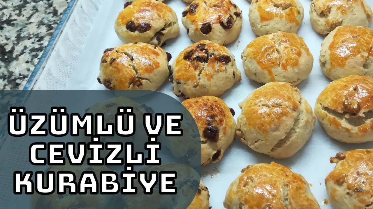 Pastane Usulü Üzümlü ve Cevizli Kurabiye Ayten�in mutfağı YouTube