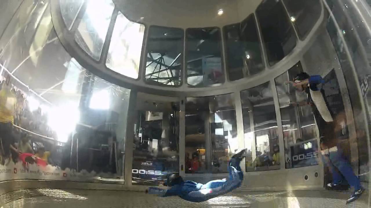 Clips from the Indoor Skydiving World Championships YouTube