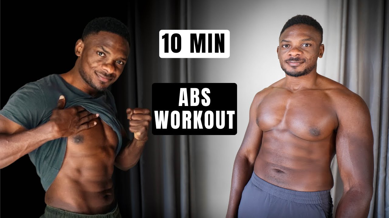 10 Abs 10 MIN ABS WORKOUT ROUTINE (Get 6-Pack Abs & Make Your Core Stronger ...
