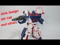 【TF非正規パーツレビュー】DNA Design DK-14K + 穴埋めパーツ  ウルトラマグナスをアップグレードだ！／  Upgrade Kits for Kingdom ULTRA MAGNUS