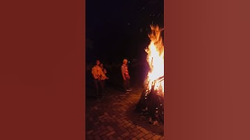 keseruan api unggun #camping #penggalang #kemah #apiunggun #persami #pramuka