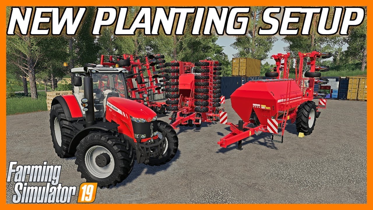 NEW PLANTING & SEEDING SETUP! | Mercury Farms E6 | Let's Play FS19