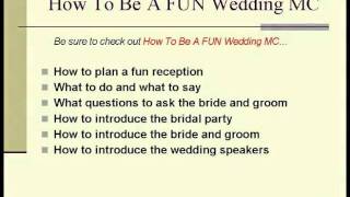 Wedding Mc How To Mc A Wedding Wedding Mc Speeches Tips Home Wedding Mc How To Mc A Wedding Wedding Mc Speeches Tips Home