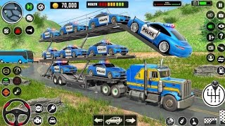 US Police Car Transport Driving - Truck Driver Simulator - Android Gameplay #8 screenshot 5