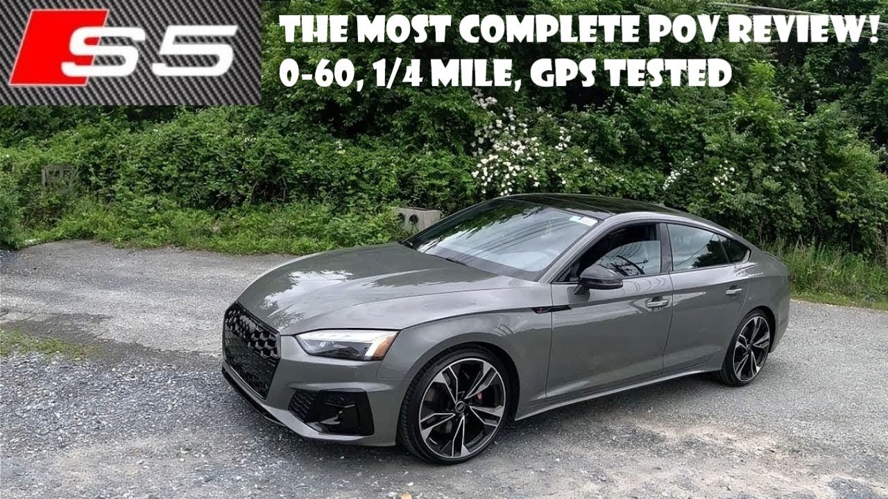 2024 Audi S5 3.0T Sportback Premium Plus - POV Test Drive - YouTube