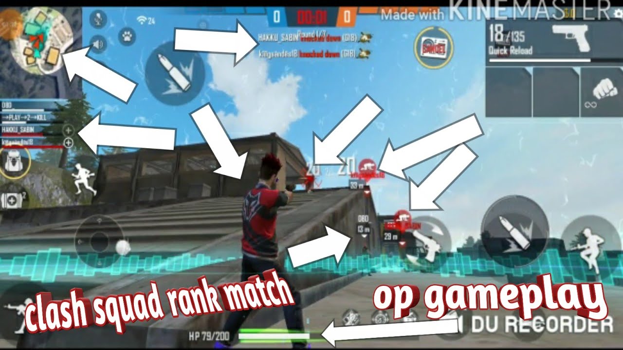 Rank push in clash squad ranked mode op gameplay must watch with ...