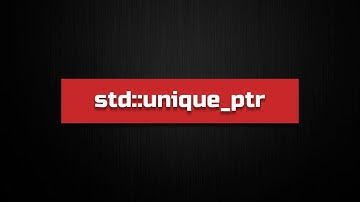 Умные указатели: std::unique_ptr