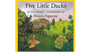 Five Little Ducks- Read and sing along- Nursery Rhymes - Storytime with Tara