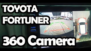 Toyota Fortuner 360 Camera (Panoramic View Minotor) Demo
