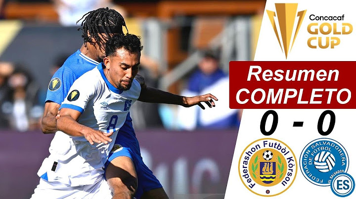 Curaçao vs El Salvador 0-0 Resumen COMPLETO | 🏆 Copa Oro CONCACAF 2025 🏆