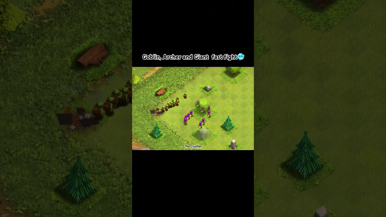 Goblin, Archer and Goblin fast attack 