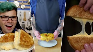 I Tested The Most Viral Grilled Cheese Recipes- Guga's $100 Wagyu, Disney's Buffalo Chicken, Babish