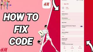 How To Fix Code On H&M-We Love Fashion App screenshot 4