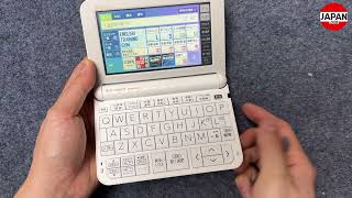 Casio Exword Xdz4800 Dataplus 10  kim T in Ting Nht Casio Mn Hnh Mu C Bt Vit