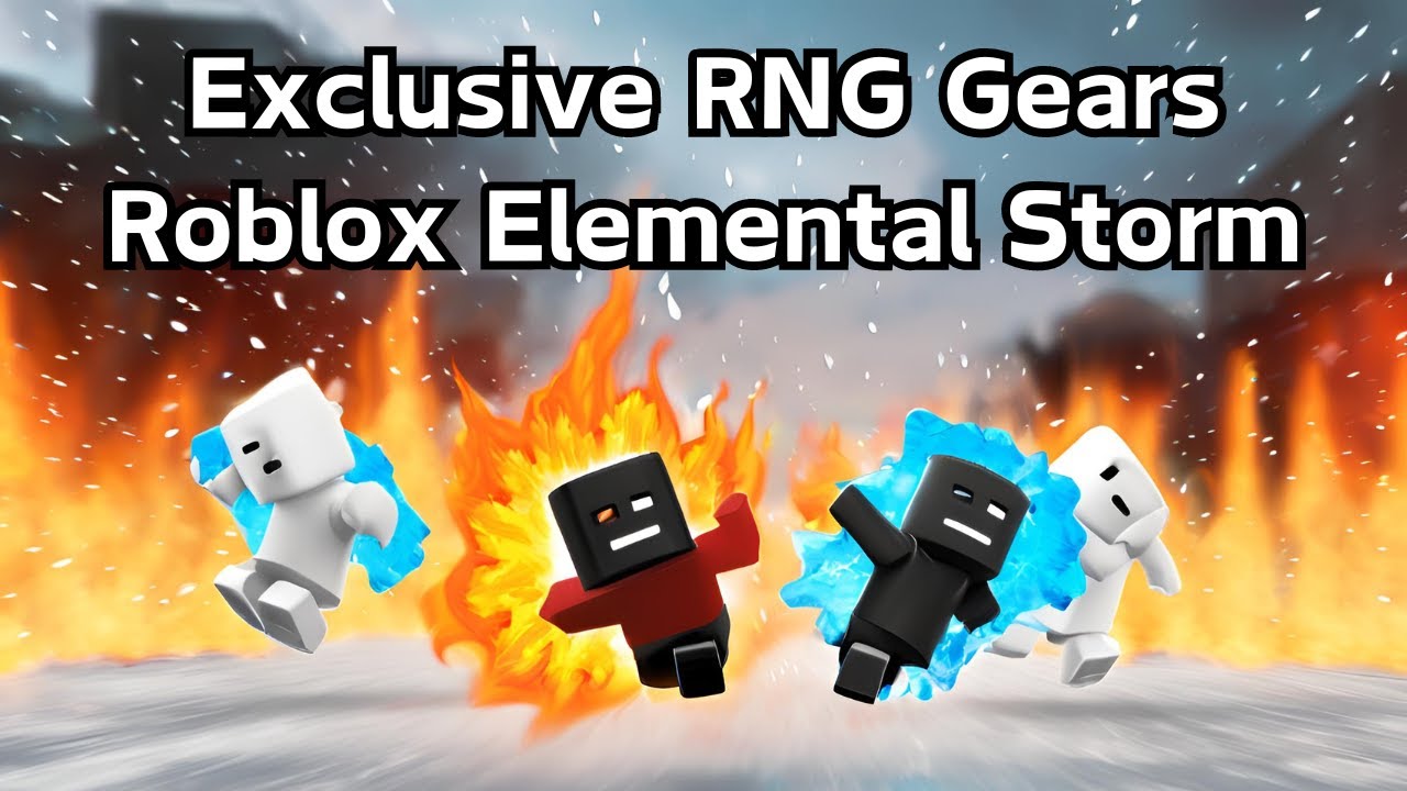 Elemental Storm Rush Shop RNG Gears in development! This New Roblox ...