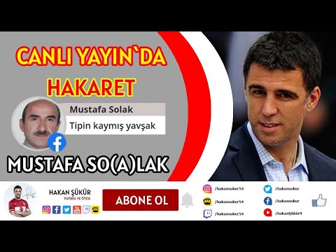 Canlı Yayında Hakaret !