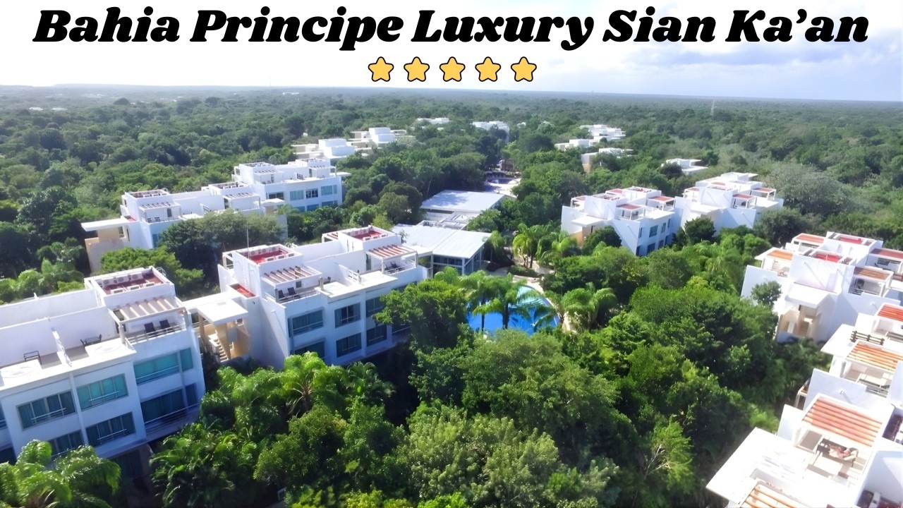 Inside Bahia Principe Luxury Sian Ka'an Resort in Tulum, Mexico 🇲🇽 | 4K Walking Tour