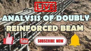 ANALYSIS OF DOUBLY REINFORCED BEAM