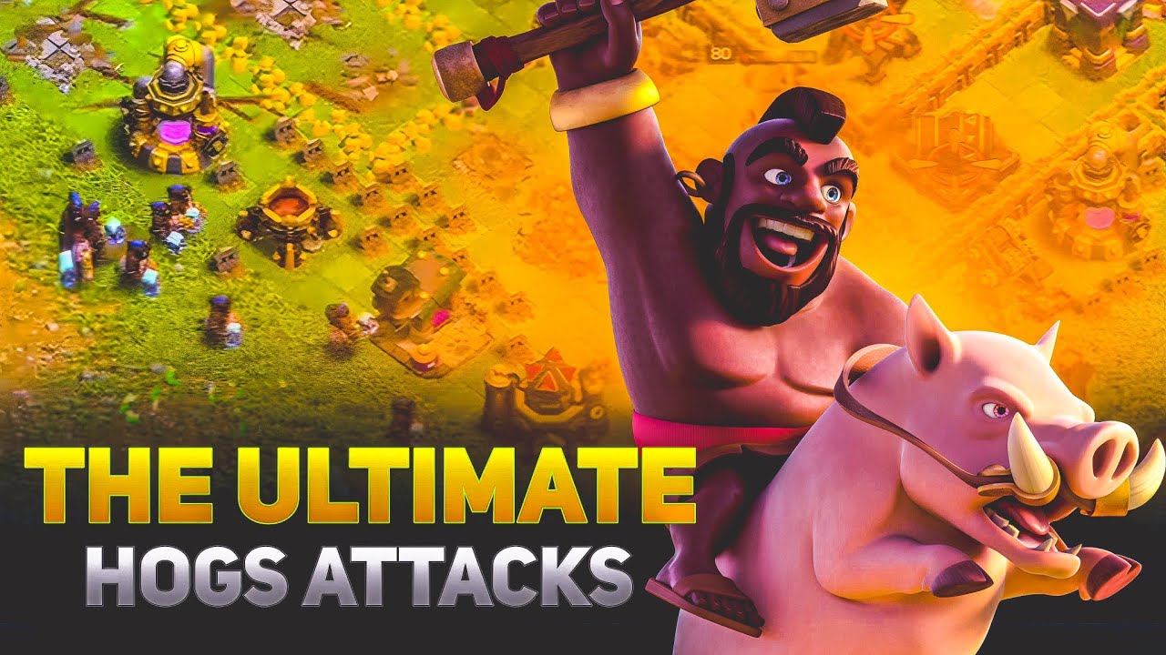 Th15 Hog Attack || Th15 Sui Hog Rider Attack Strategy || Face Cam