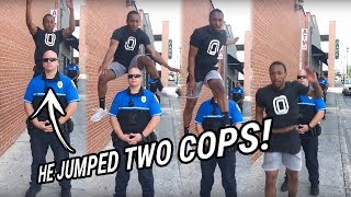 He Jumped Over TWO COPS & Wayyy More! Dexton Is Back At It Again 