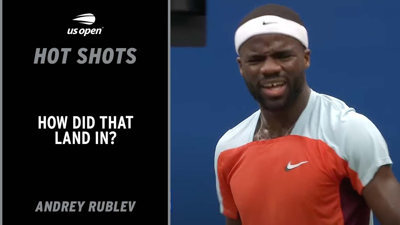 Andrey Rublev's Lob Shocks Frances Tiafoe | 2022 US Open