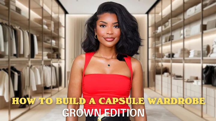 How to build a GROWN WOMAN Capsule Wardrobe! thumbnail