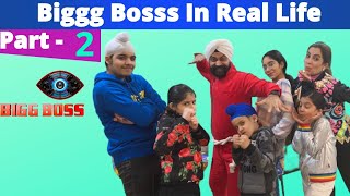 Bigg Bosss In Real Life - Part 2 | RS 1313 VLOGS | Ramneek Singh 1313