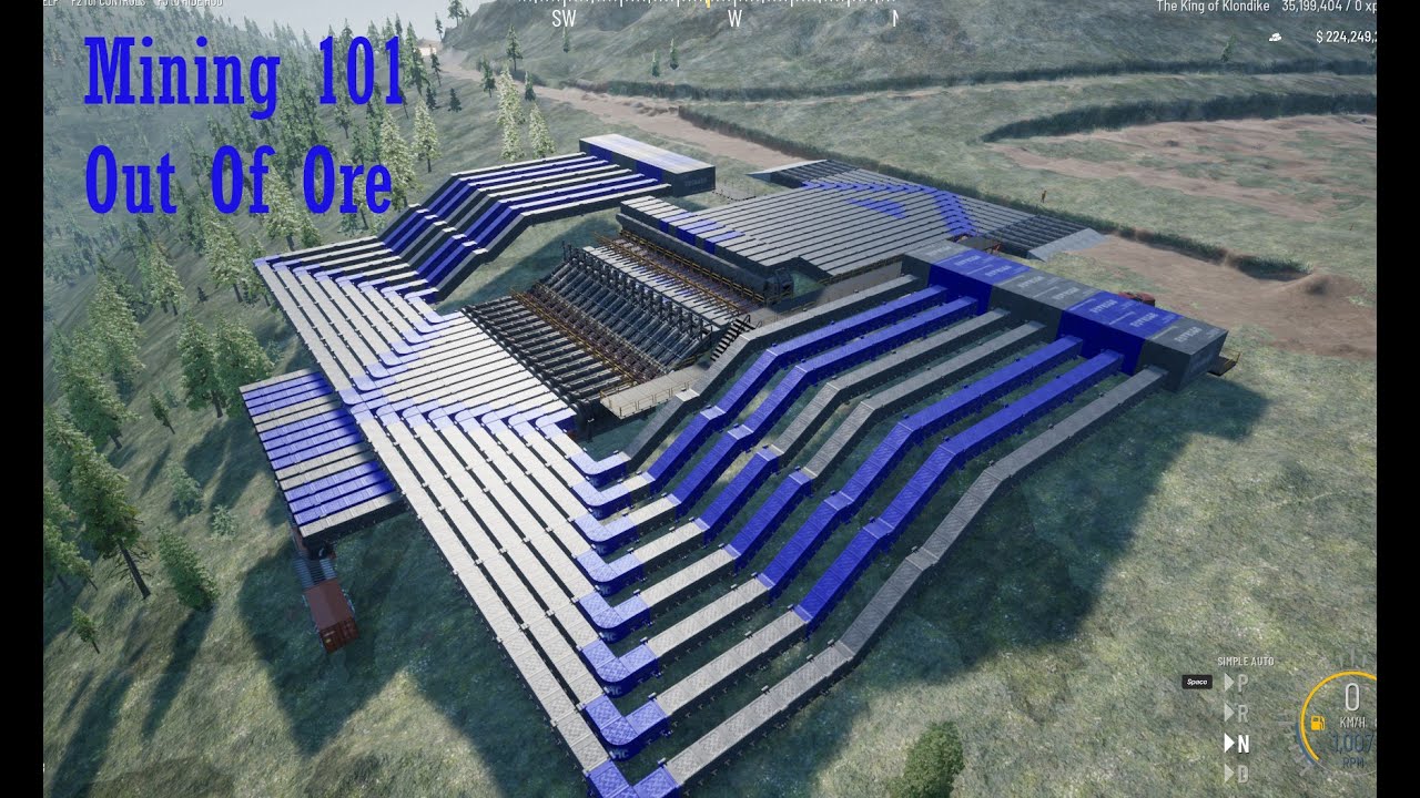 How to Set Up A Mine | Full How To Build A Washplant | Out Of Ore - YouTube