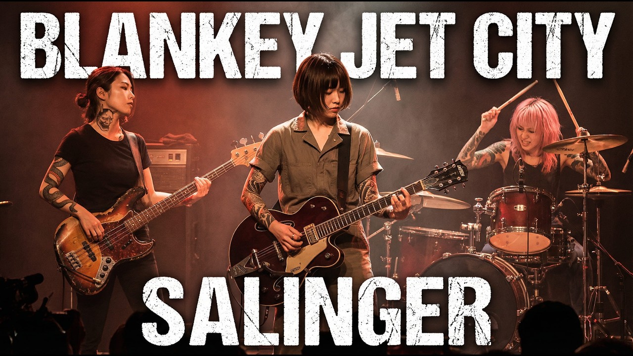 【MV】SALINGER - BLANKEY JET CITY (AI Cover / MV Edit) | GBA