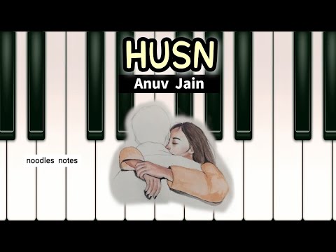 HUSN - Anuv Jain || PIANO - cover, notes, tutorial