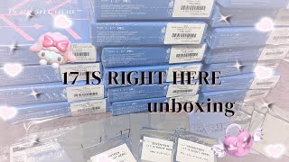 〖unboxing 〗17 IS RIGHT HERE Dearver. 開封 /SEVENTEEN/セブチ/개봉/포카
