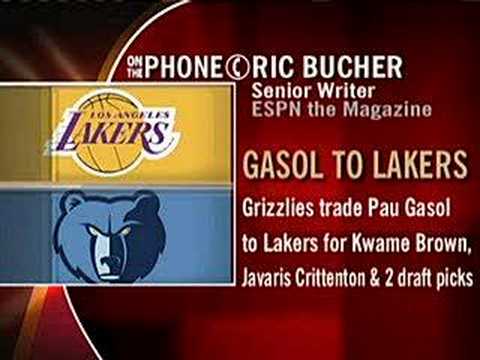 Ric Bucher on Pau Gasol to the Lakers