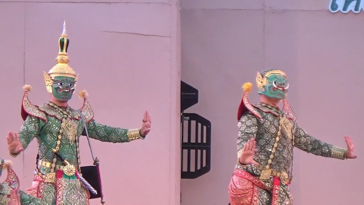 การแสดงโขน เรื่องรามเกียรติ์ ชุดร่มโพธิสมภารมารซื่อ @เหมันต์สุขสันต์ หฤหรรษ์สังคีต