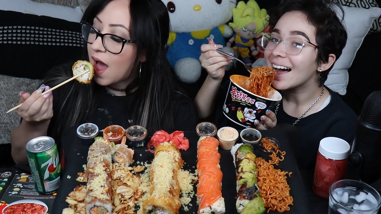 SUSHI MUKBANG | EATING SHOW