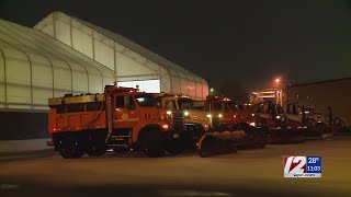 Icy roads create dangerous driving conditions