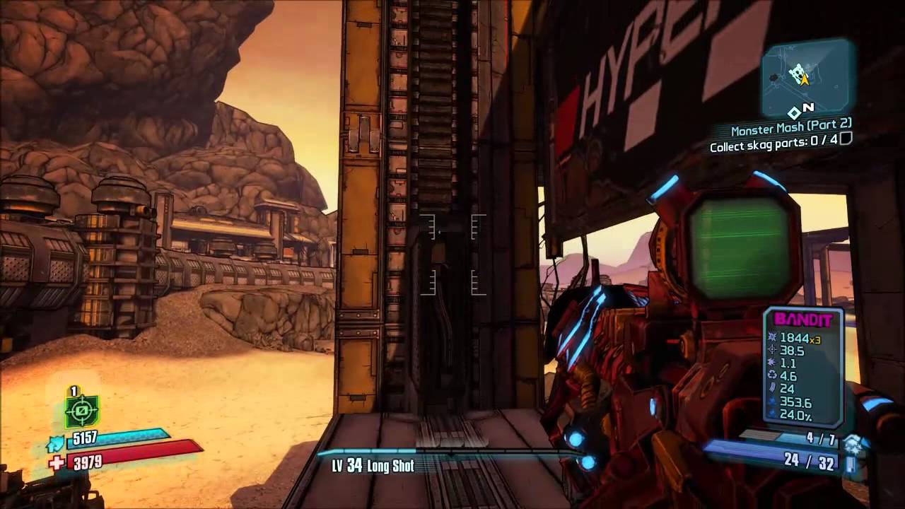 Borderlands 2 Where To Farm The Bee Shield YouTube