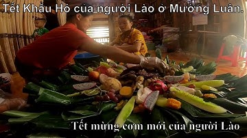 Tết Khẩu Hó ( cơm mới ) của dân tộc Lào ở Mường Luân, Điện Biên Đông