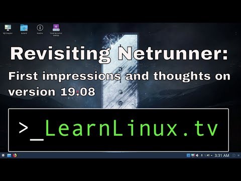 Revisiting Netrunner (First Impressions of 19.08)