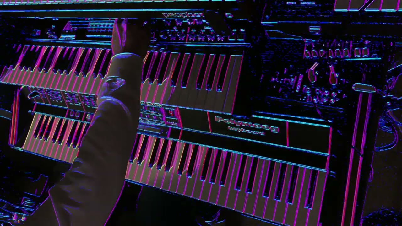 Polymoog 280A and Roland JX3P synth riffs for January 18 2022