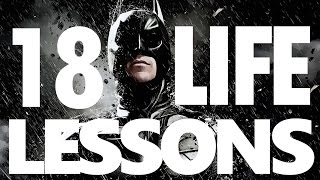 18 POWERFUL LESSONS  to learn from Dark knight Trilogy