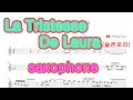 La Tristesse De Laura(슬픈로라) - 이경한 알토 색소폰 연주 alto saxophone