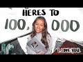 a tribute to 100,000 SUBSCRIBERS (unboxing my 100k subscriber plaque!)