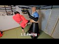 How to do a one two punch with swing kick to leg or ribs  muay thai combo