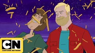 Jim Gaffigan vs. Scooby | Scooby-Doo and Guess Who? | Cartoon Network