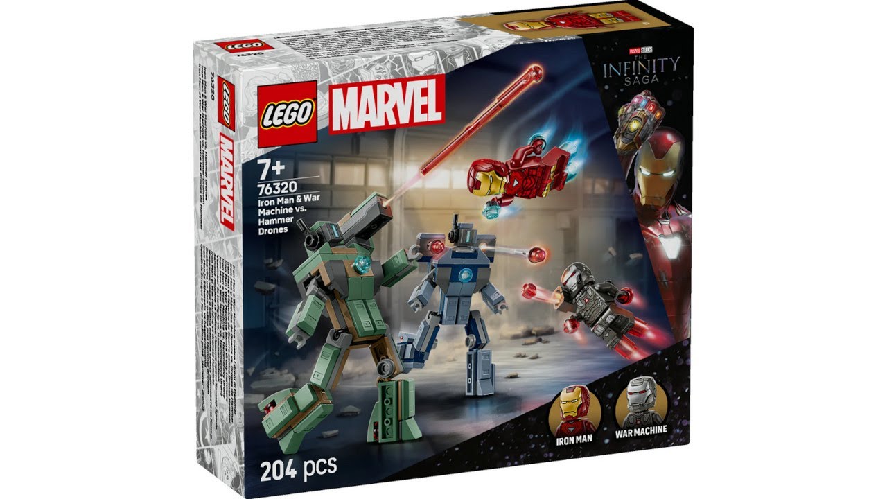 LEGO 76320 Instructions | Marvel | Iron Man & War Machine vs