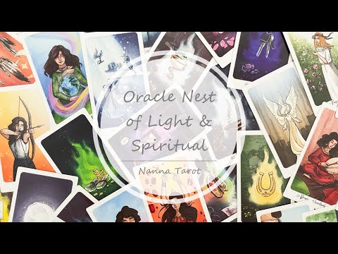 開箱 🥀 光明與靈性之巢神諭卡 • Oracle Nest of Light & Spiritual // Nanna Tarot