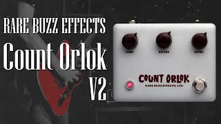 Harsh Tones Rare Buzz Effects Count Orlok Amp-Like Distortion Pedal Guitar Bass Vi Demo