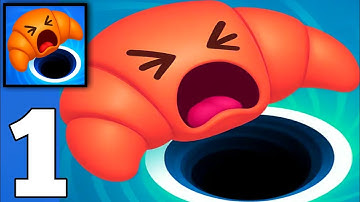 jelly hole all levels 1-10 gameplay jelly hole: roll & eat pals all levels 1-10 party 1